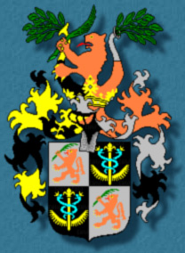               Wappen 
verliehen an Georg Calaminus 
      von Kaiser Rudolph II
                 1595
